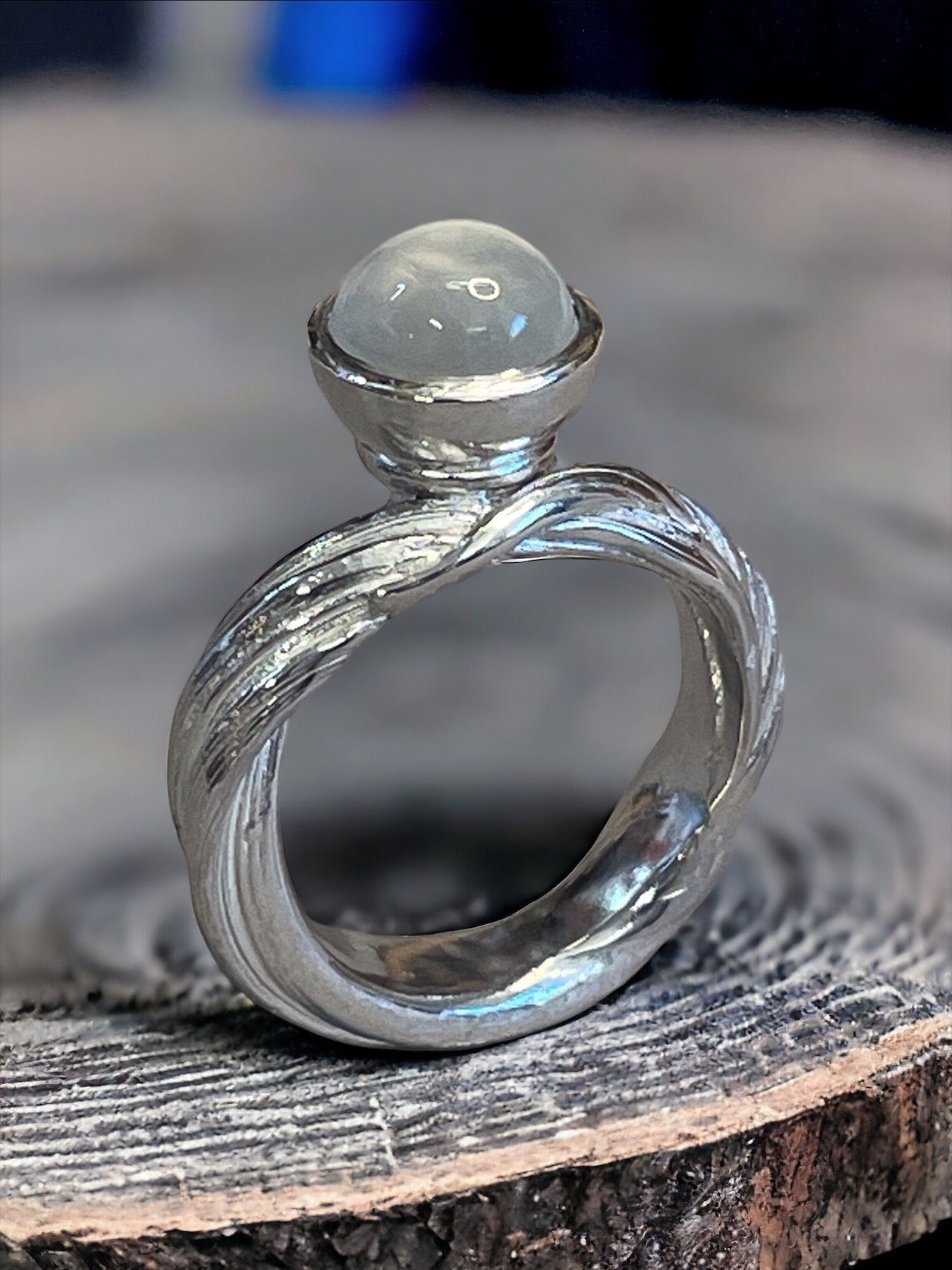 Moonstone and Mitsuro Ring