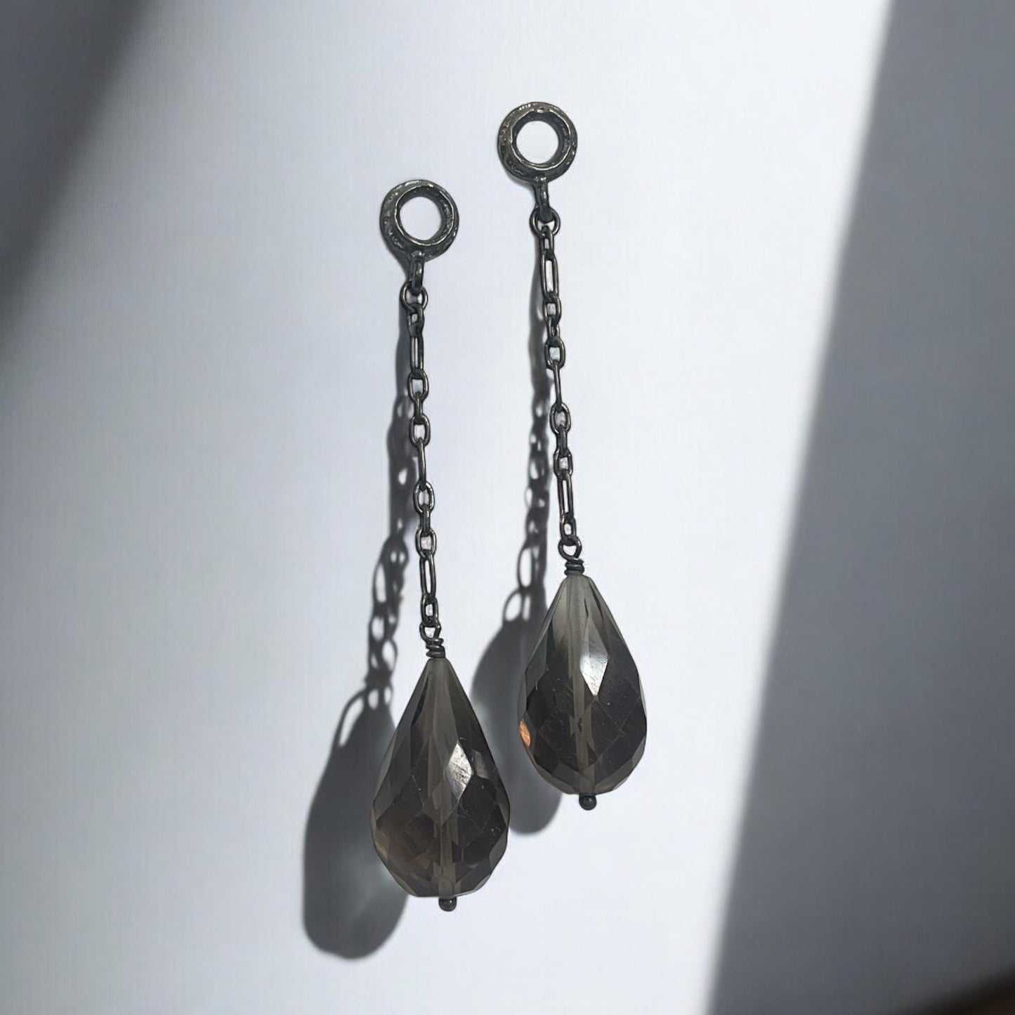 Smokey Chandelier Earrings