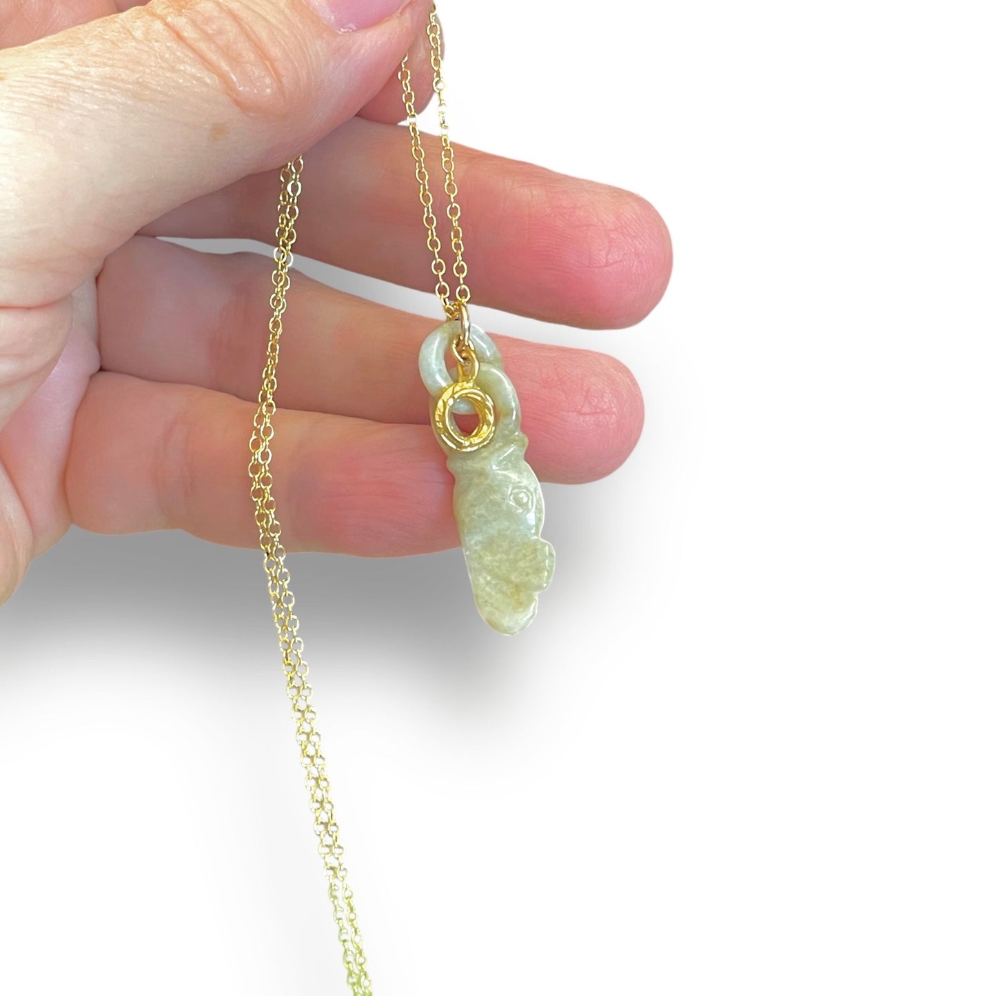 Jade Koi Necklace