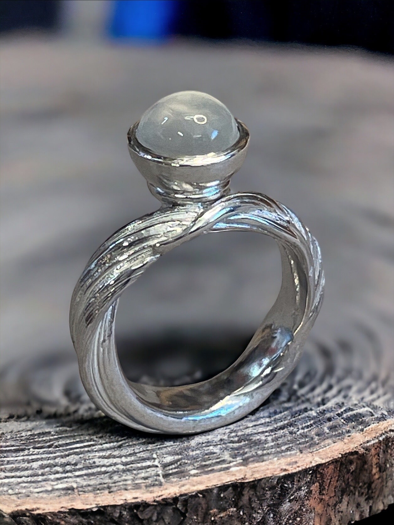 Moonstone and Mitsuro Ring