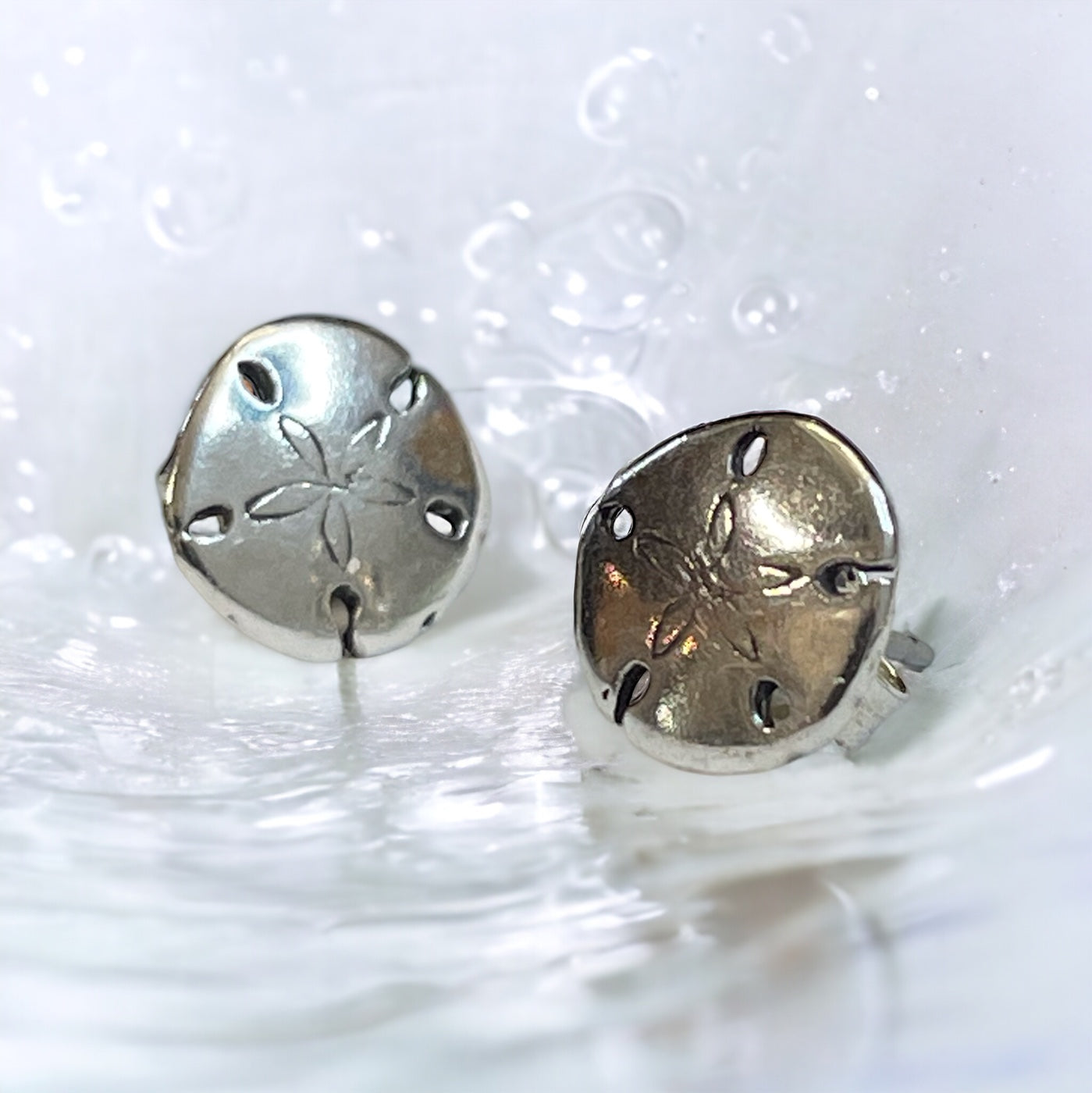 Sand Dollar Studs